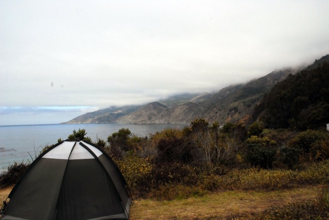 camping hiking big sur california